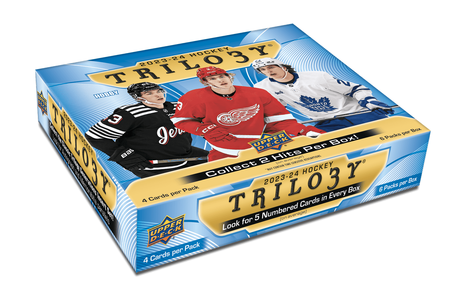 Hockey - 2023/24 - Upper Deck Trilogy - Hobby Box (6 Packs)