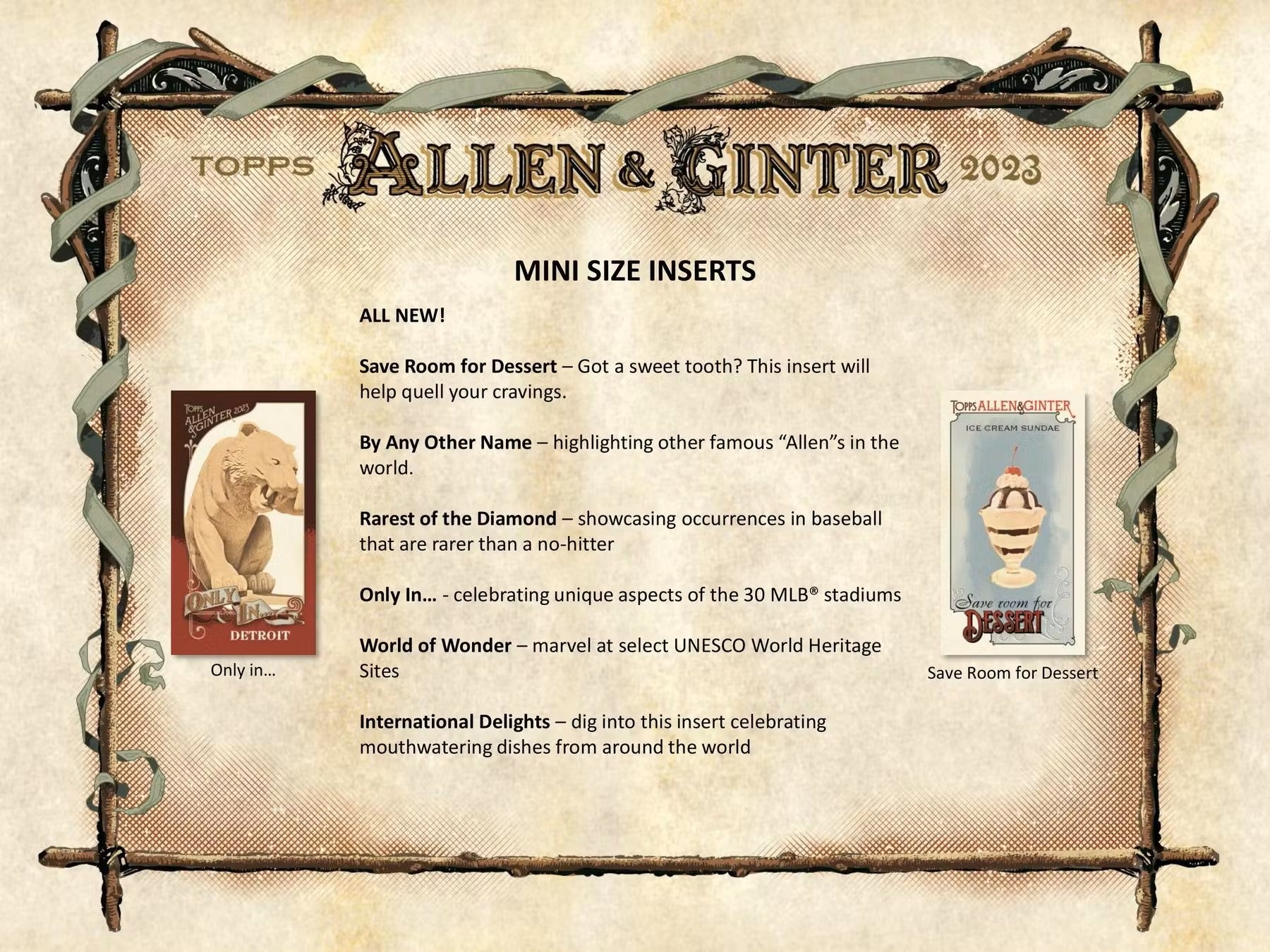 Baseball - 2023 - Topps Allen & Ginter - Hobby Pack (8 Cards)