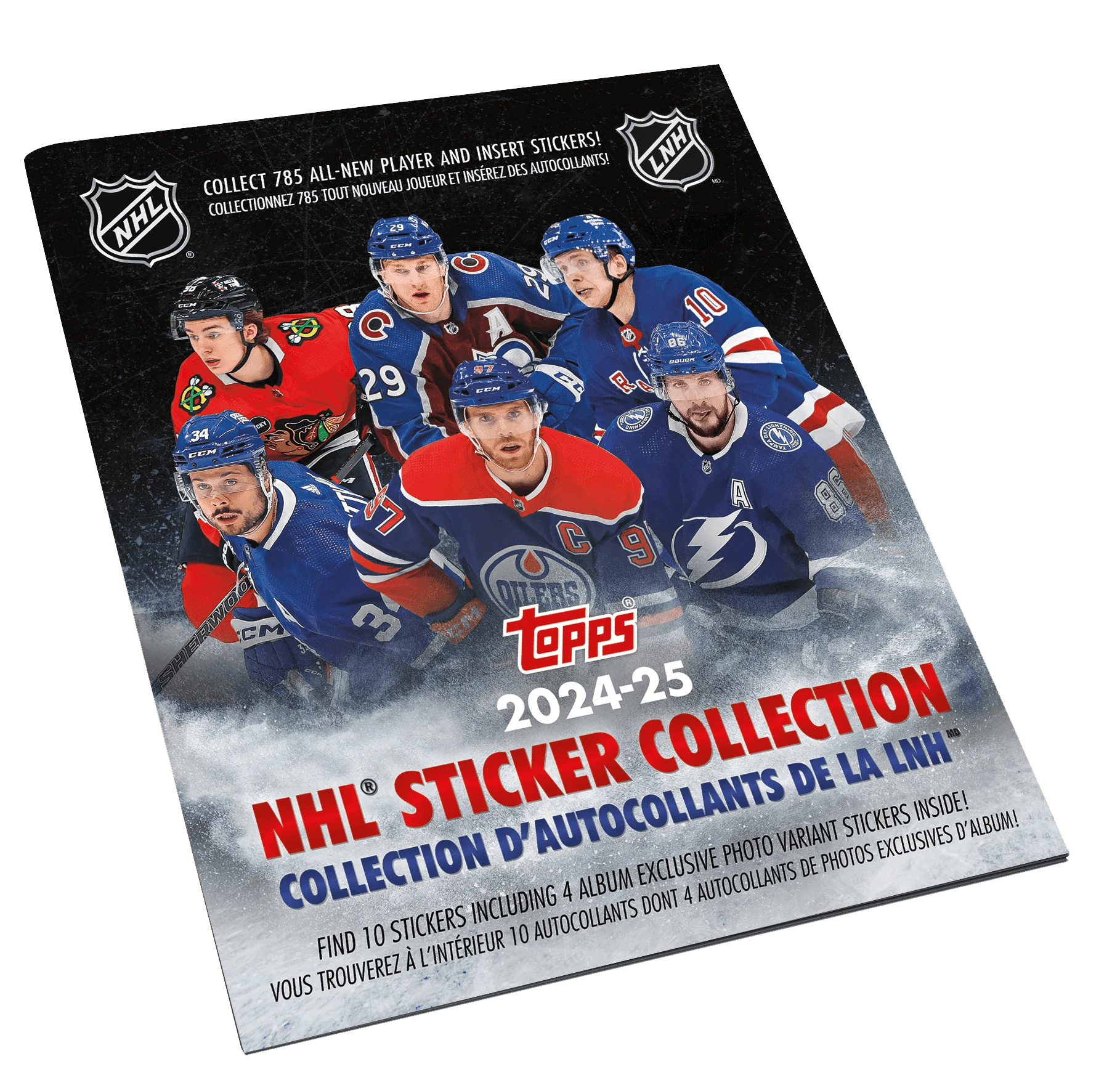 2024 - 25 Topps NHL Sticker Album Topps 887521133420