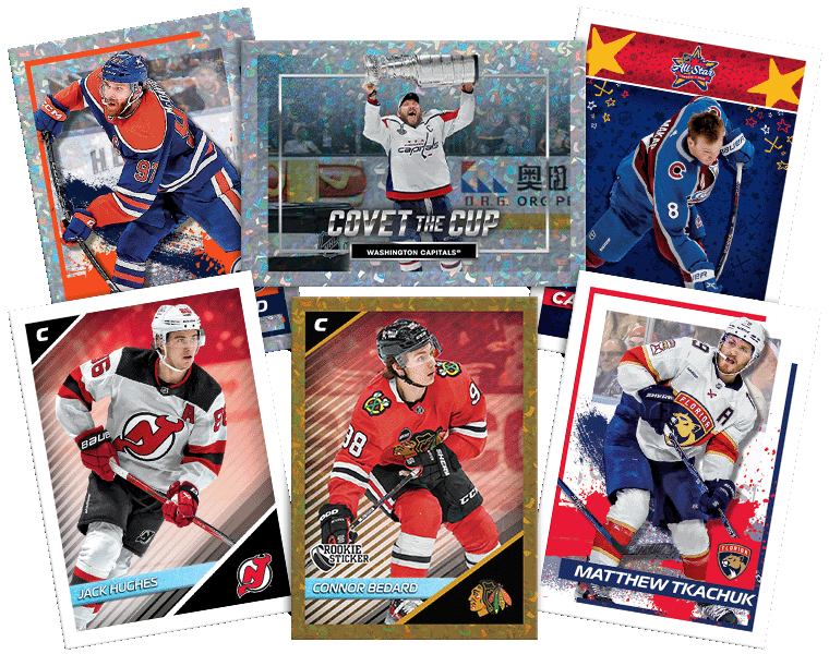 2024 - 25 Topps NHL Sticker Album Topps 887521133420