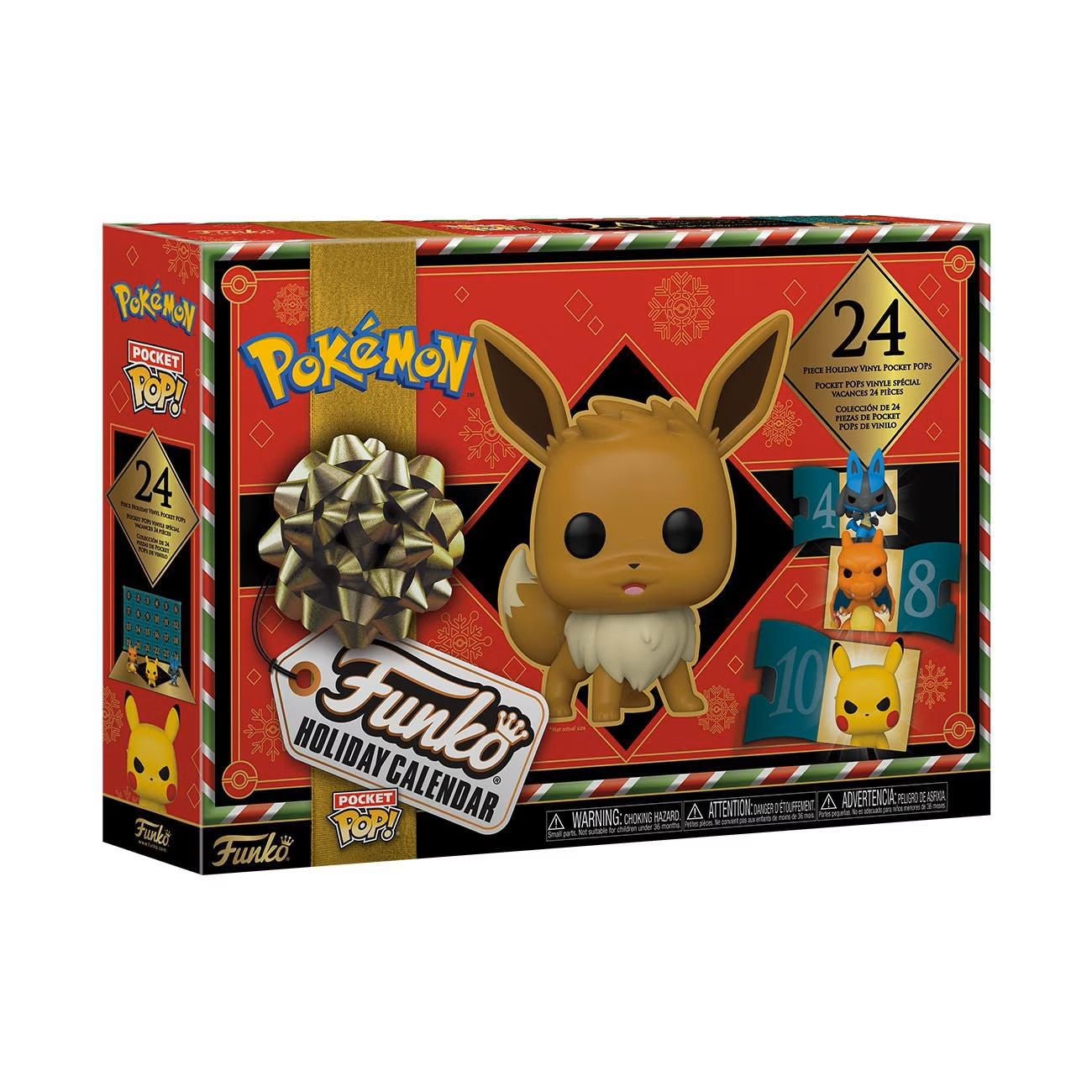 2024 Funko Pocket Pop! Advent / Holiday Calendar - Pokemon Funko 889698709378