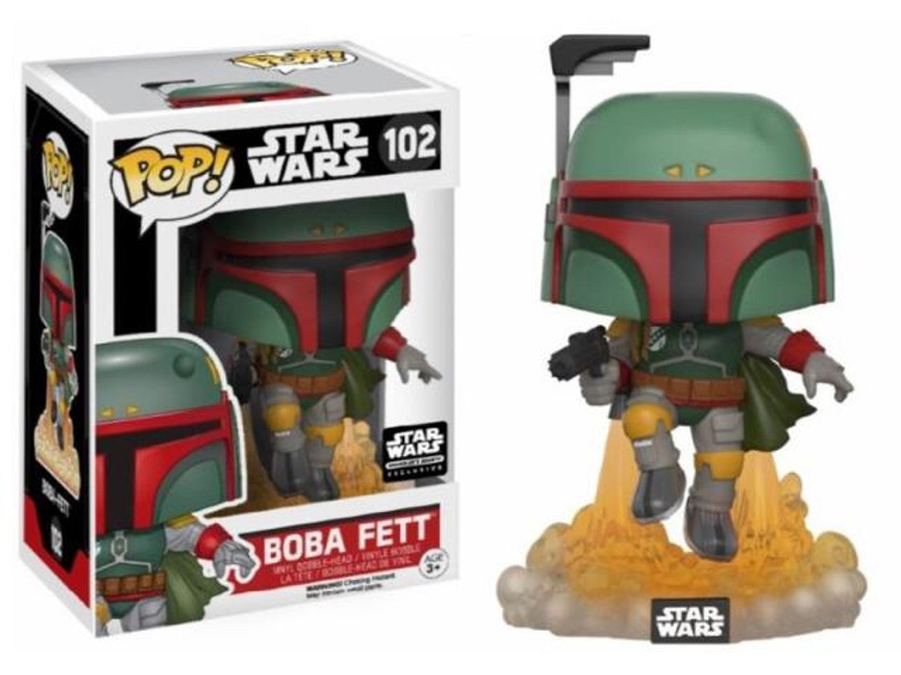 Pop! Star Wars - Boba Fett - #102 - EXCLUSIF Smuggler's Bounty 