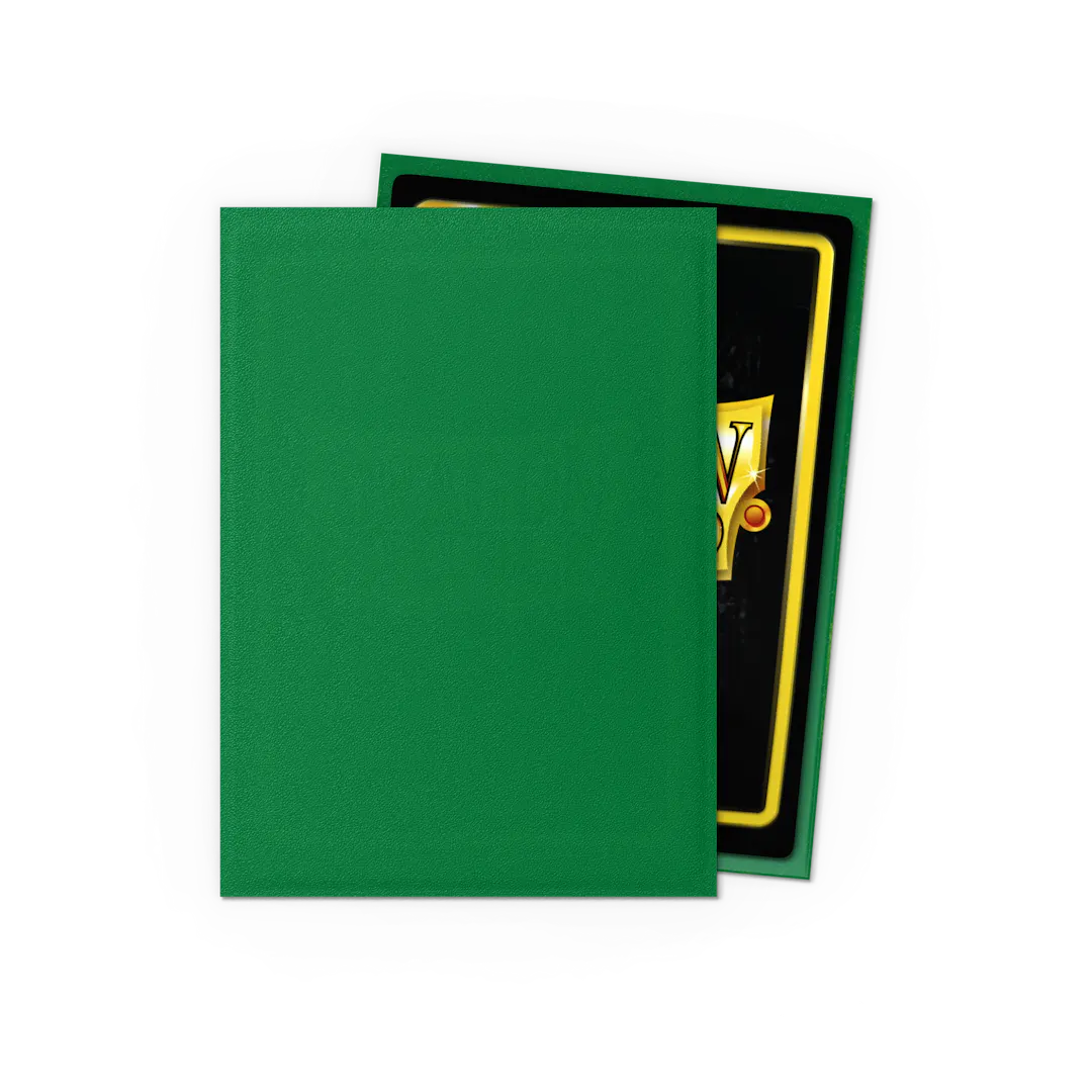 Sleeves (100ct) - Matte Emerald - Standard Size - Dragon Shield