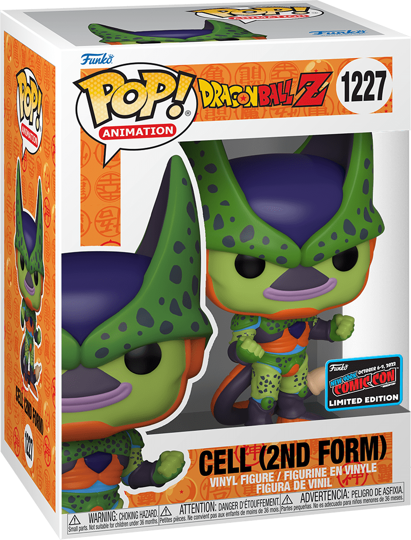 Pop! Animation - Dragon Ball Z - Cell (2nd Form) - #1227 - EXCLUSIVE 2022 New York Comic Con LIMITED Edition