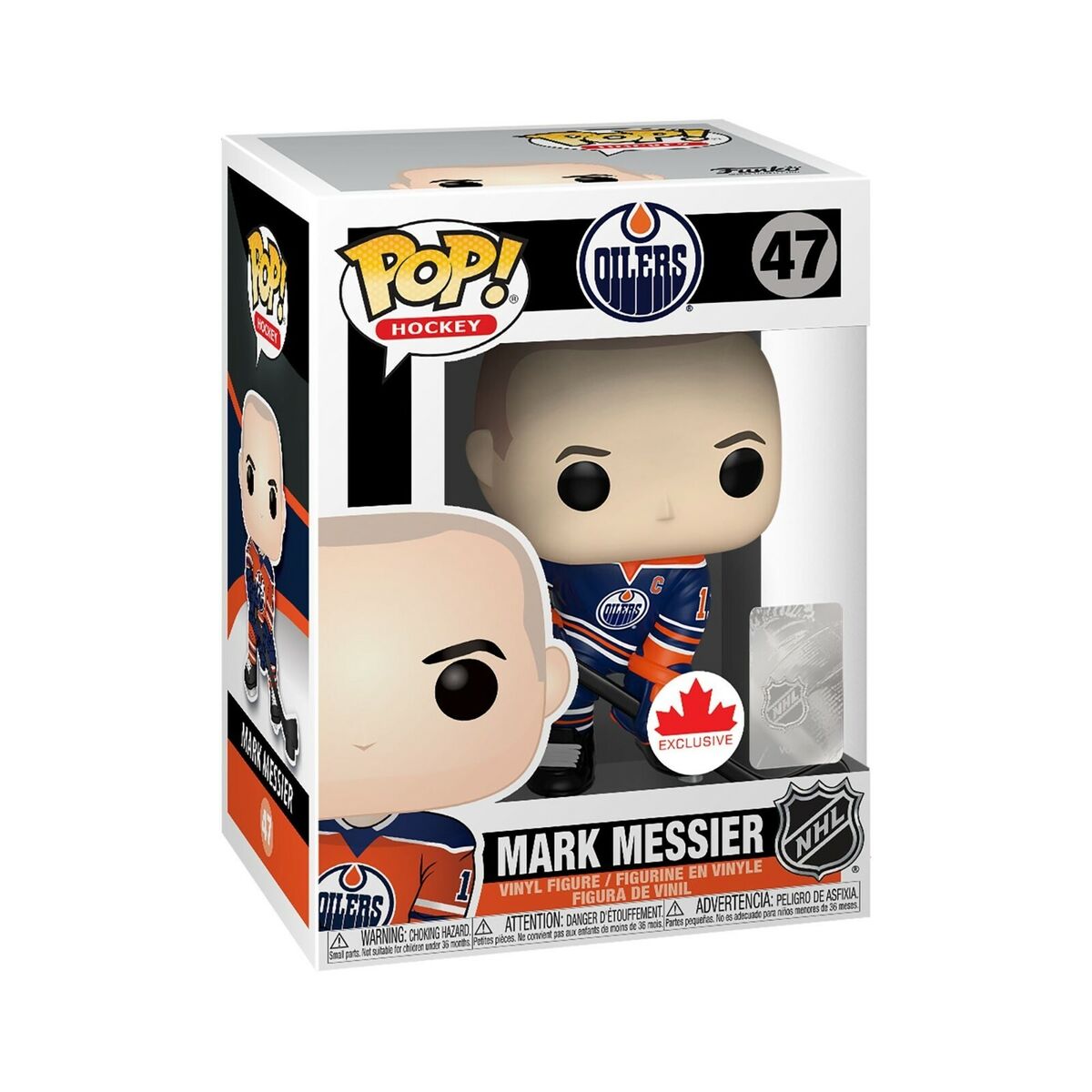 Pop! Hockey - NHL Oilers d'Edmonton - Mark Messier - #47 - EXCLUSIF Canada