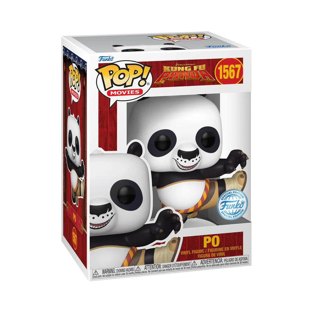 Pop! Movies - Kung Fu Panda - Po - #1567 - Édition SPÉCIALE