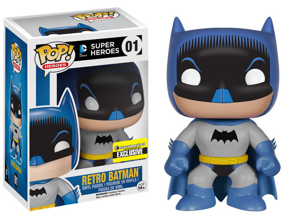 Pop! Heroes - DC - Batman - #01 - EXCLUSIF Entertainment Earth