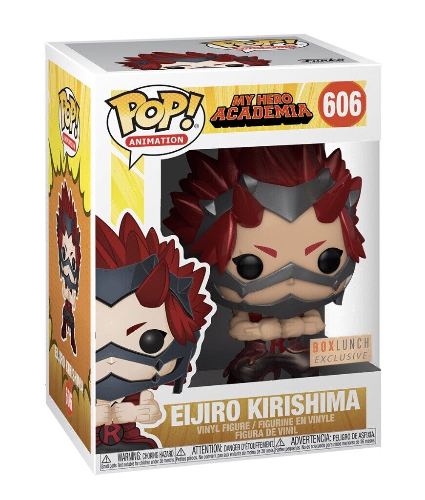 Pop! Animation - My Hero Academia - Eijiro Kirishima - #606 - Box Lunch EXCLUSIVE