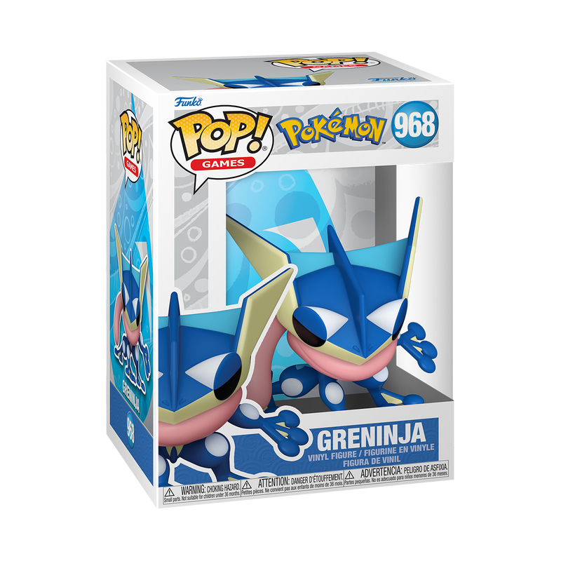 Pop! Games - Pokémon - Amphinobi (Greninja) - #968