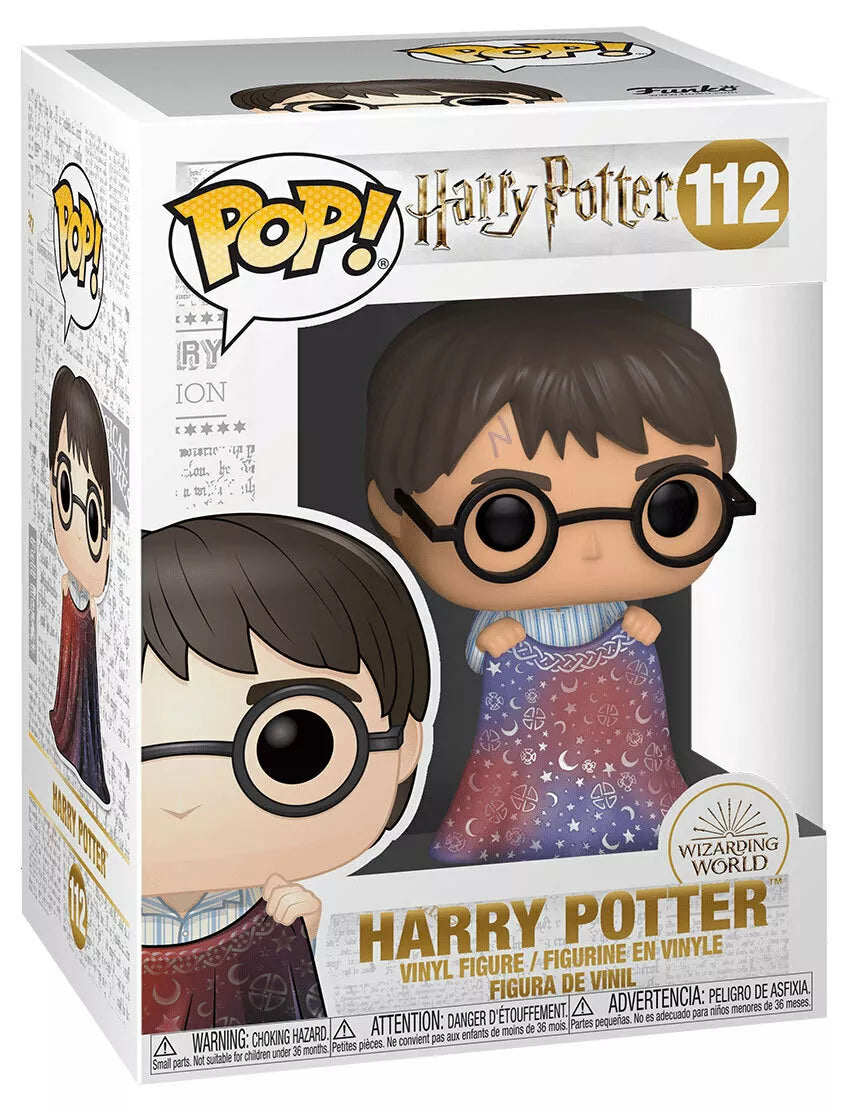 Pop! Harry Potter - Harry Potter (avec cape d'invisibilité) - #112