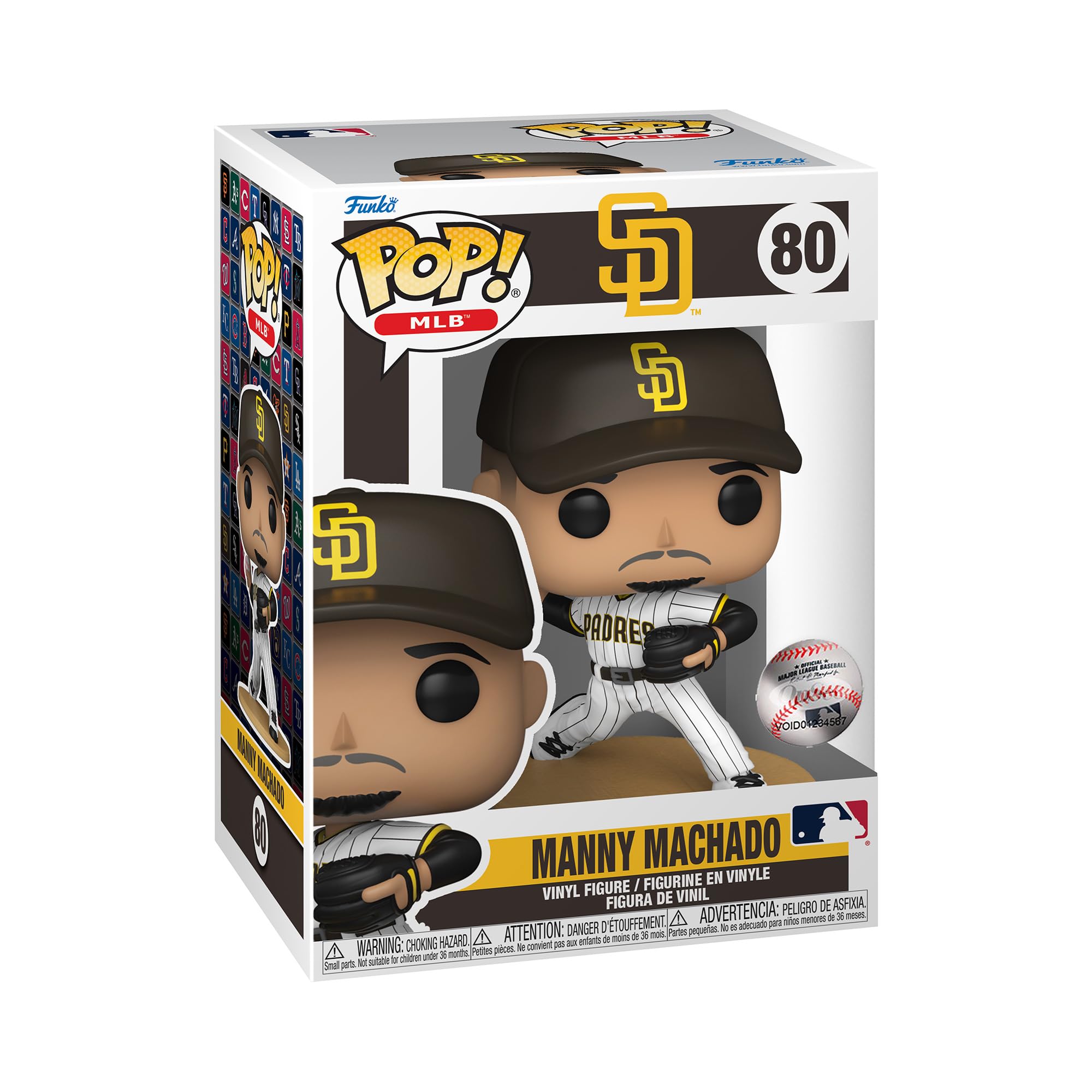 Pop! MLB - Baseball - Padres de San Diego - Manny Machado - #80