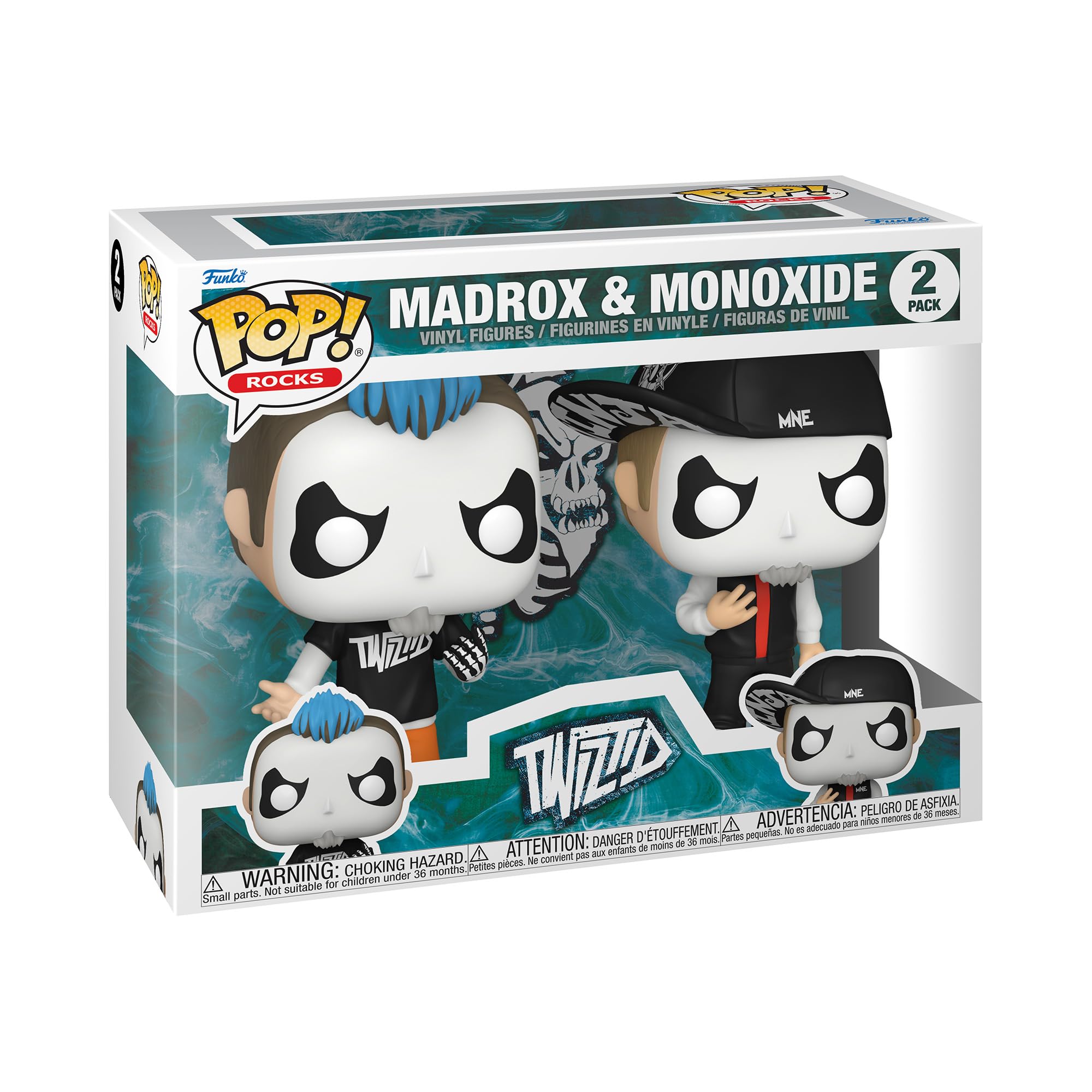 Pop! Rocks -  Twiztid - Madrox & Monoxide (2-Pack)