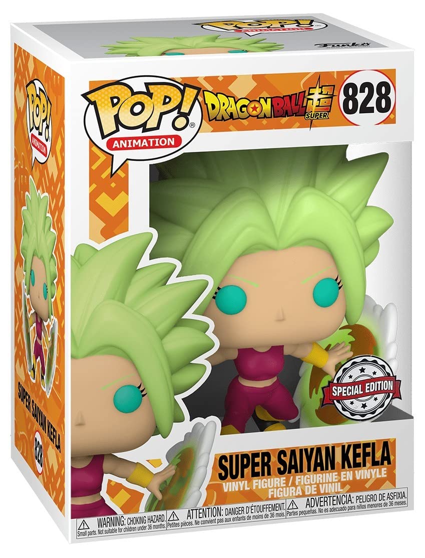 Pop! Animation - Dragon Ball Z - Super Saiyan Kefla - #828 - Édition SPÉCIALE