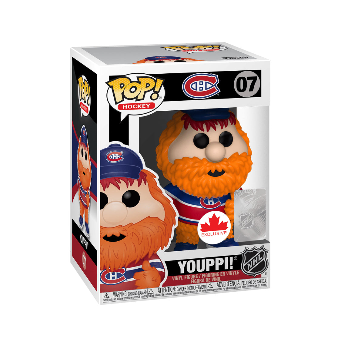 Pop! Hockey - NHL Mascot - Canadiens de Montréal- Youppi! - #07 - EXCLUSIF Canada