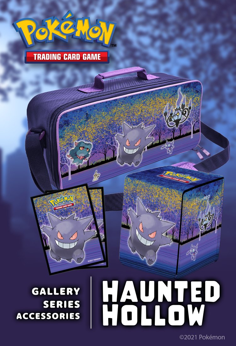 Ultra PRO - Pokémon - Malette de transport de luxe Gallery Series Haunted Hollow