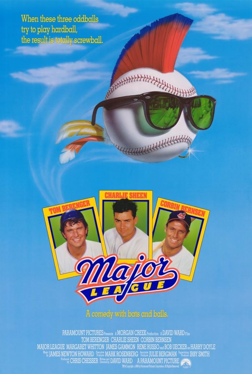 Pop! Movies - Major League - Ricky "Wild Thing" Vaughn - #886 - LIMITED CHASE Edition