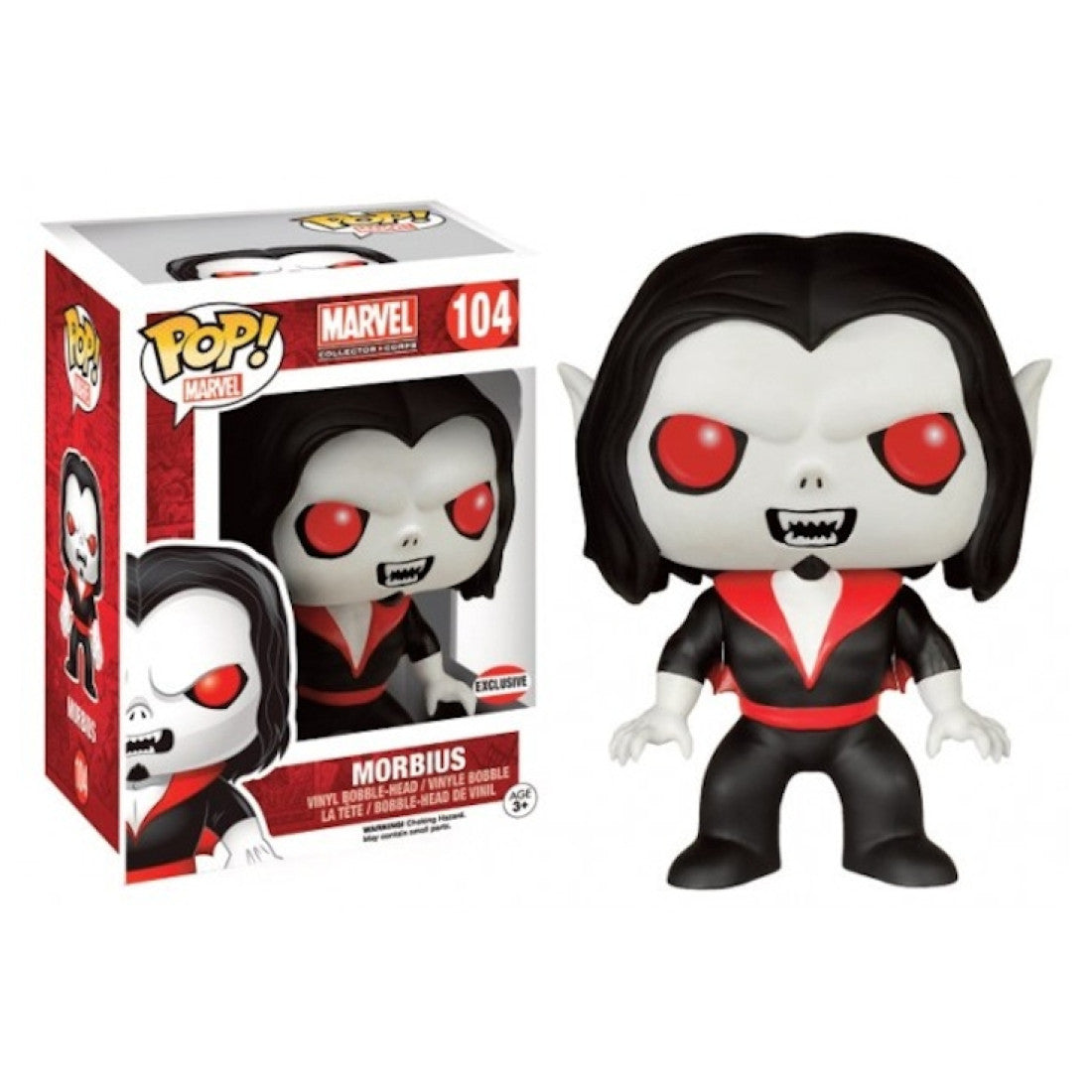 Pop! Marvel - Collector Corps - Morbius - #104 - EXCLUSIVE Edition