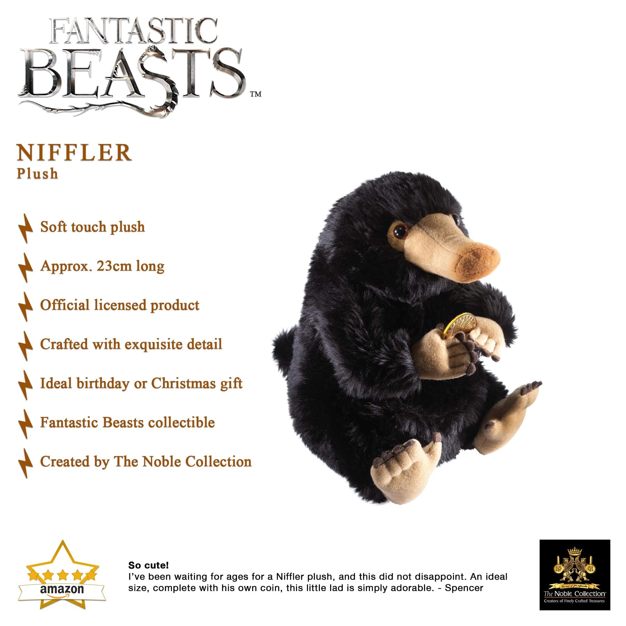 Toutou / Peluche - Fantastic Beasts (Les Animaux Fantastiques) - Niffleur