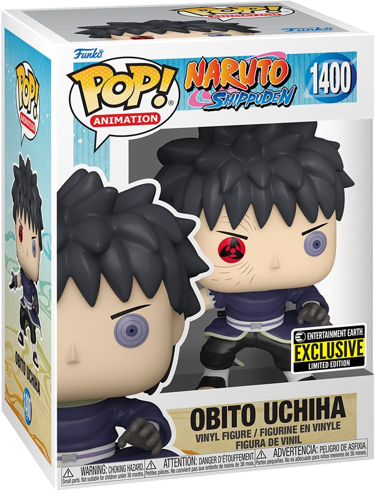 Pop! Animation - Naruto - Obito Uchiha - #1400 - EXCLUSIF Entertainment Earth