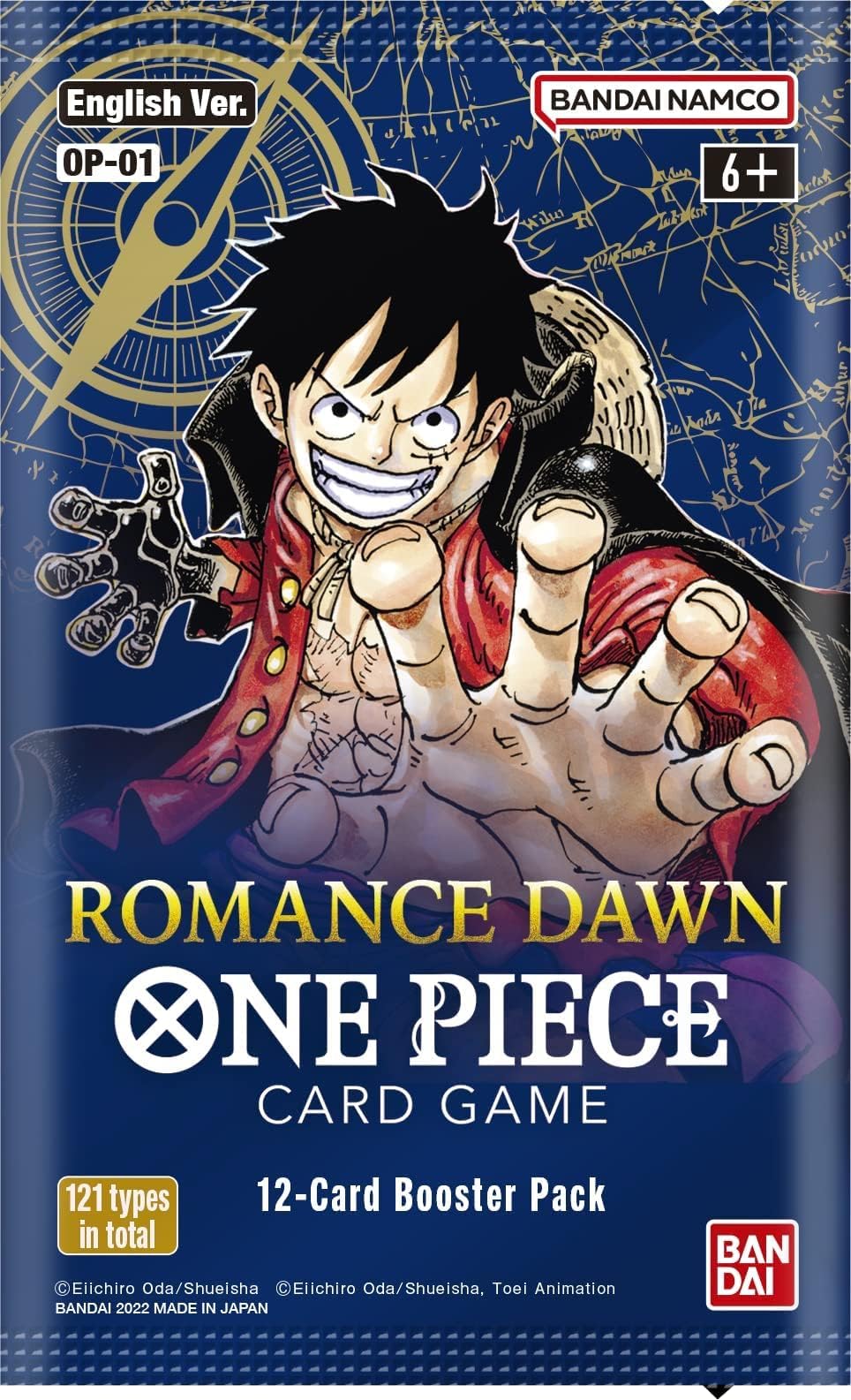 One Piece - OP-01 - Romance Dawn - Paquet Booster (12 cartes)