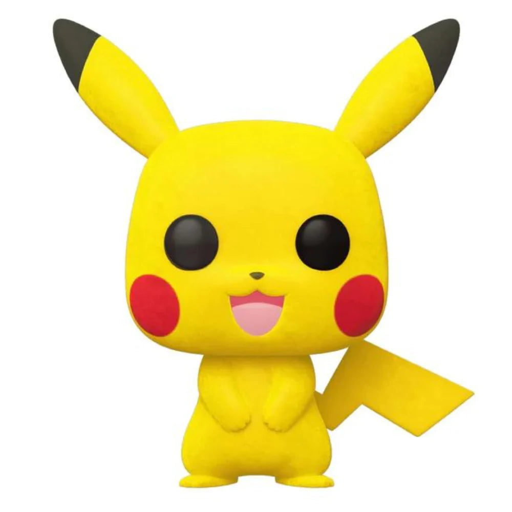 Pop! Games - Pokemon - Pikachu - #353 - FLOCKED & EB Games EXCLUSIVE - 0