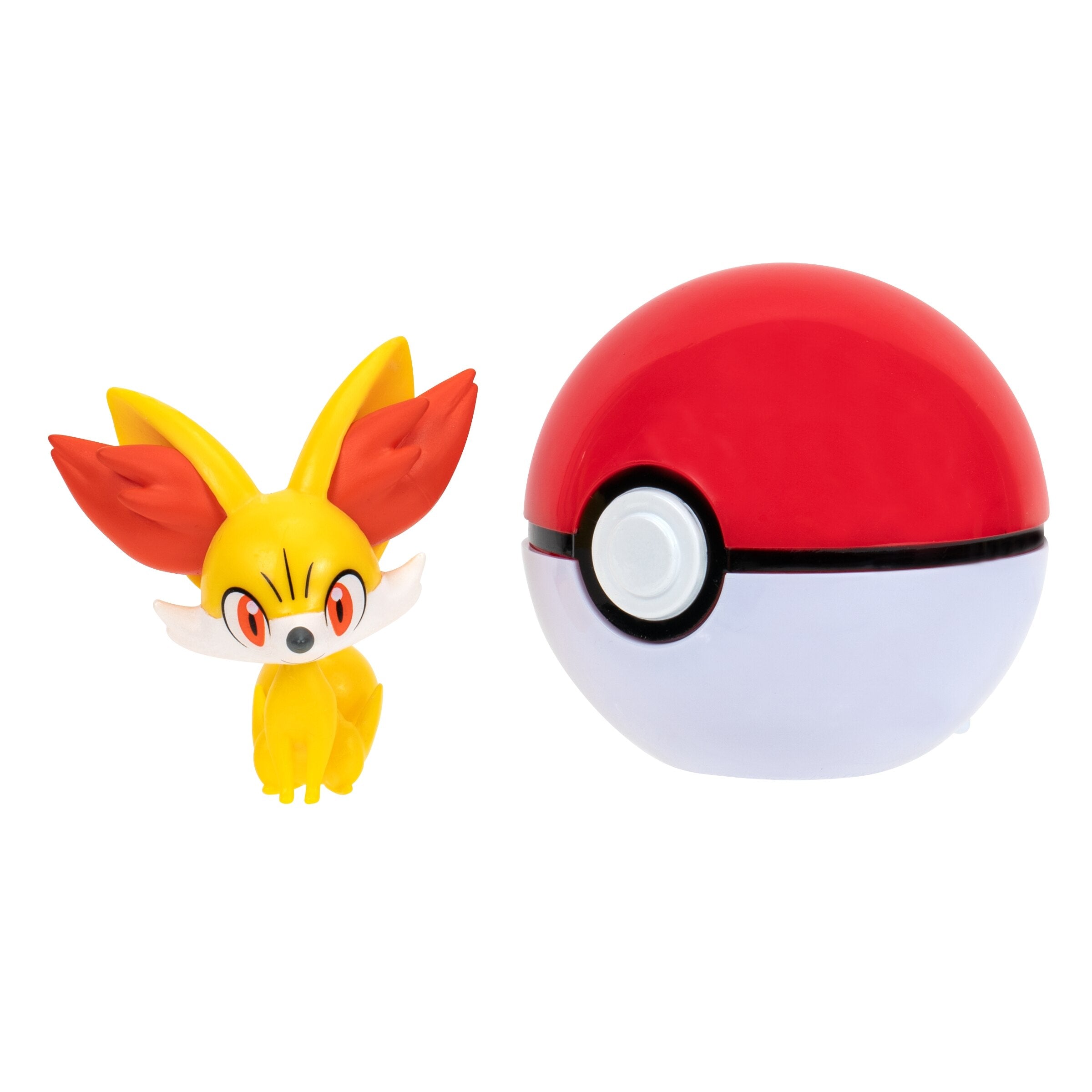 Pokémon Figurine - Clip 'N' Go - Fennekin + Level Ball - Jazwares - 0