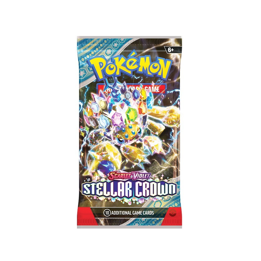 Pokémon - Scarlet & Violet - Stellar Crown - Paquet Booster (10 cartes) - 0