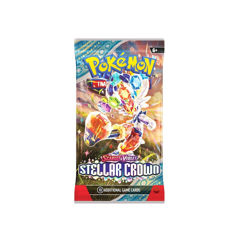 Pokémon - Scarlet & Violet - Stellar Crown - Paquet Booster (10 cartes)