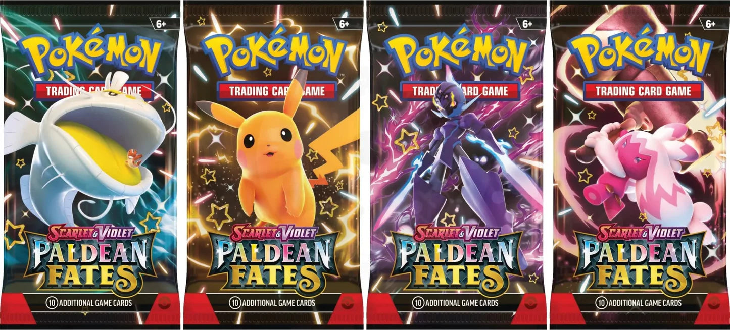 Pokémon - Scarlet & Violet - Paldean Fates - Paquet Booster (10 Cartes)