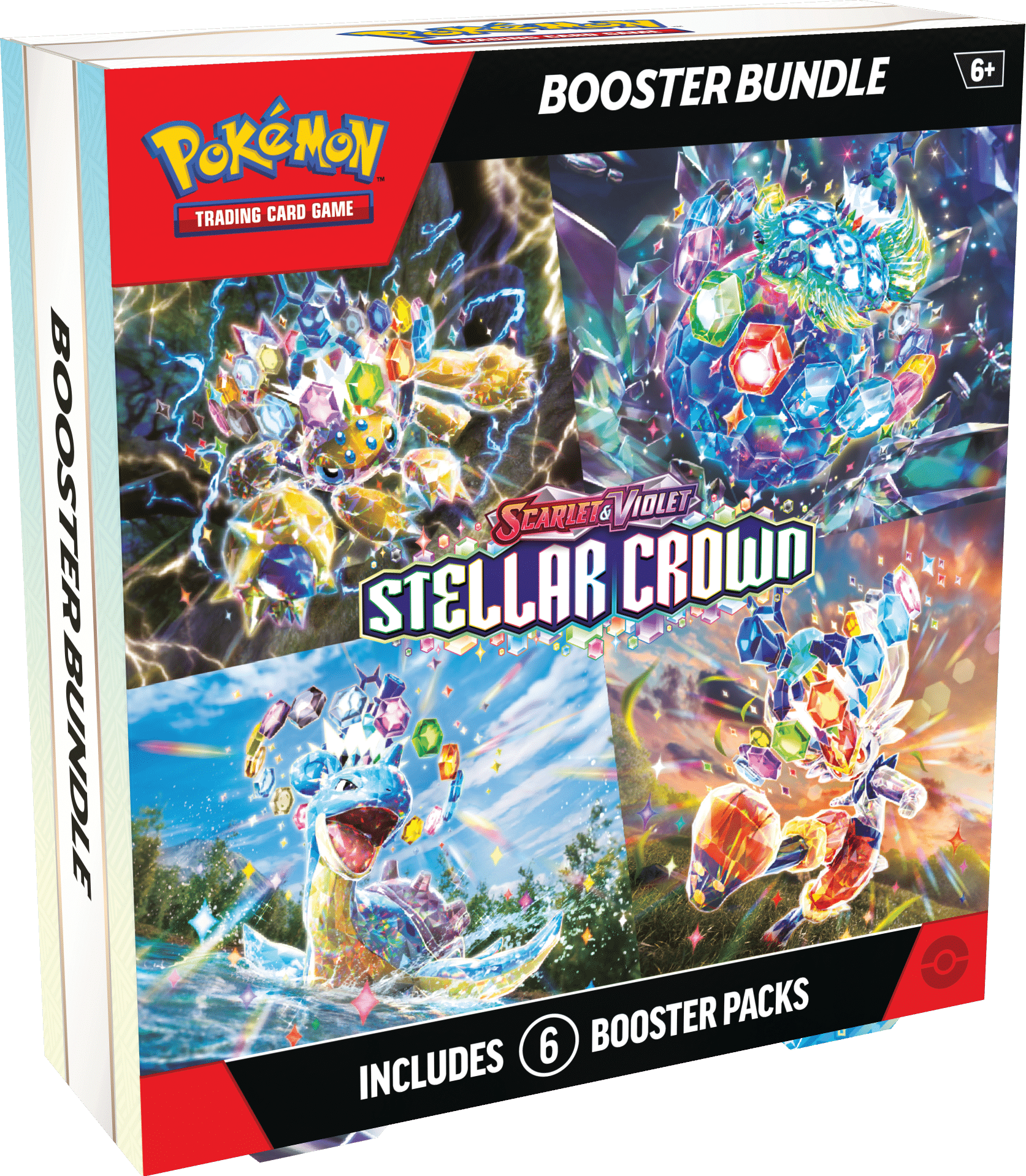 Pokémon - Scarlet & Violet - Stellar Crown - Booster Bundle (6 Paquets)