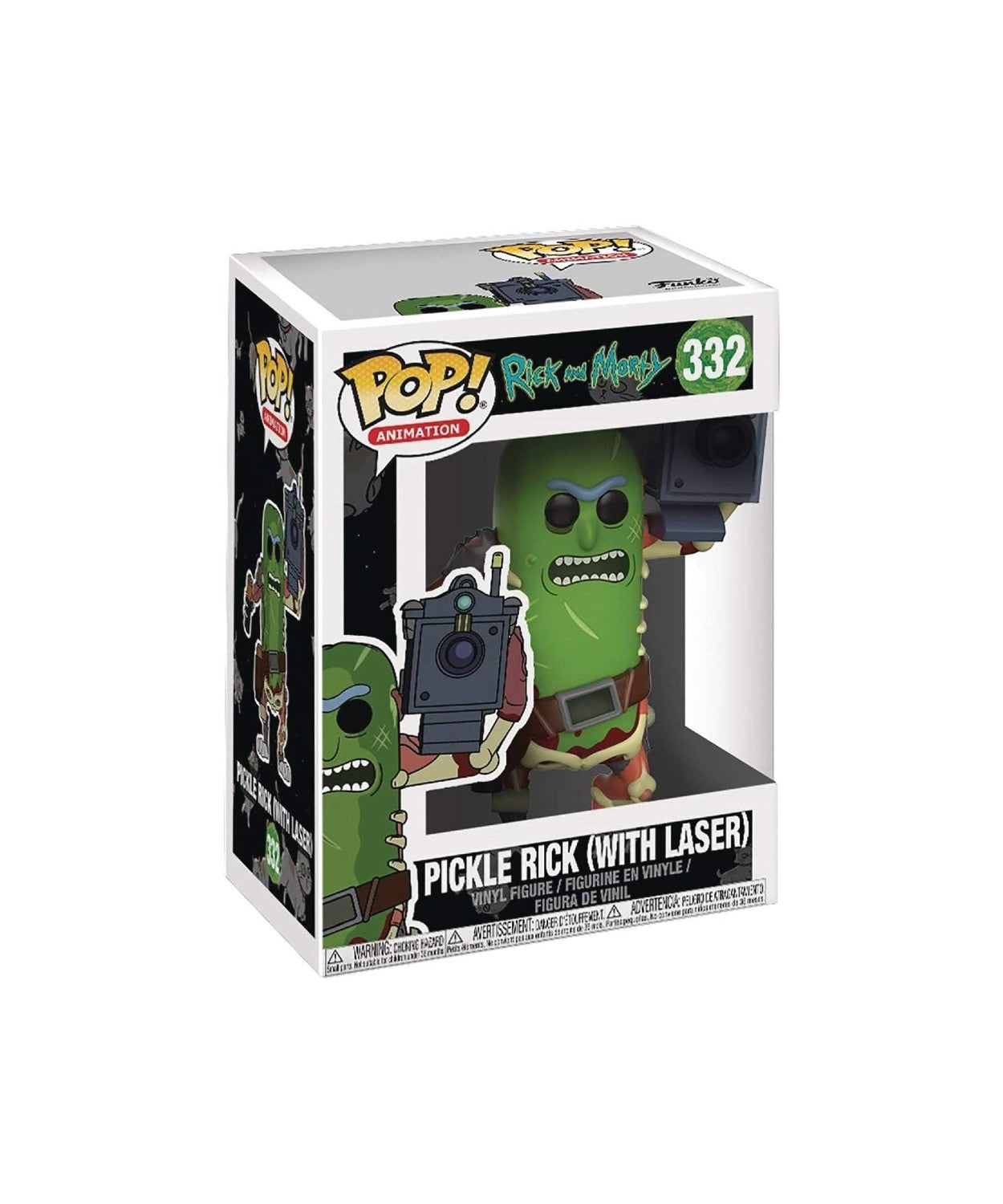 Pop! Animation - Rick And Morty - Pickle Rick (With Laser) - #332