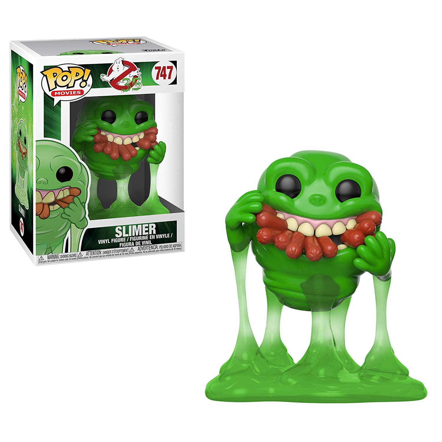 Pop! Movies - S.O.S. fantômes (Ghostbusters) - Slimer - #747