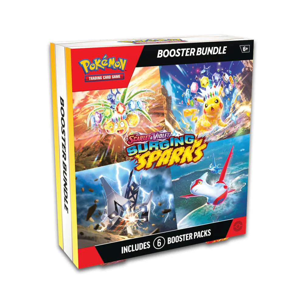 Pokémon - Scarlet & Violet - Surging Sparks - Booster Bundle (6 Paquets)