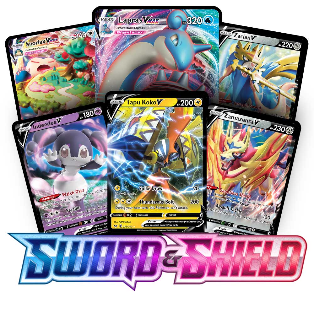 Pokemon Booster Pack (10 Cards) - Sword & Shield - Base Set