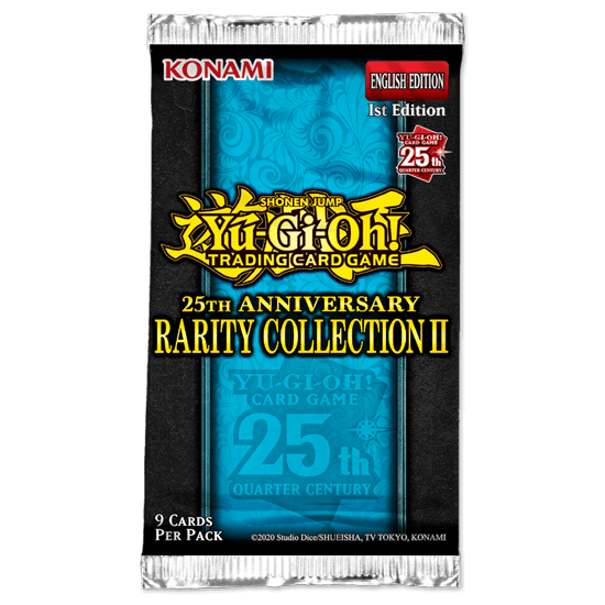 Yu-Gi-Oh! - 25th Anniversary Rarity Collection II - 1ère Édition - Paquet Booster (9 Cartes)