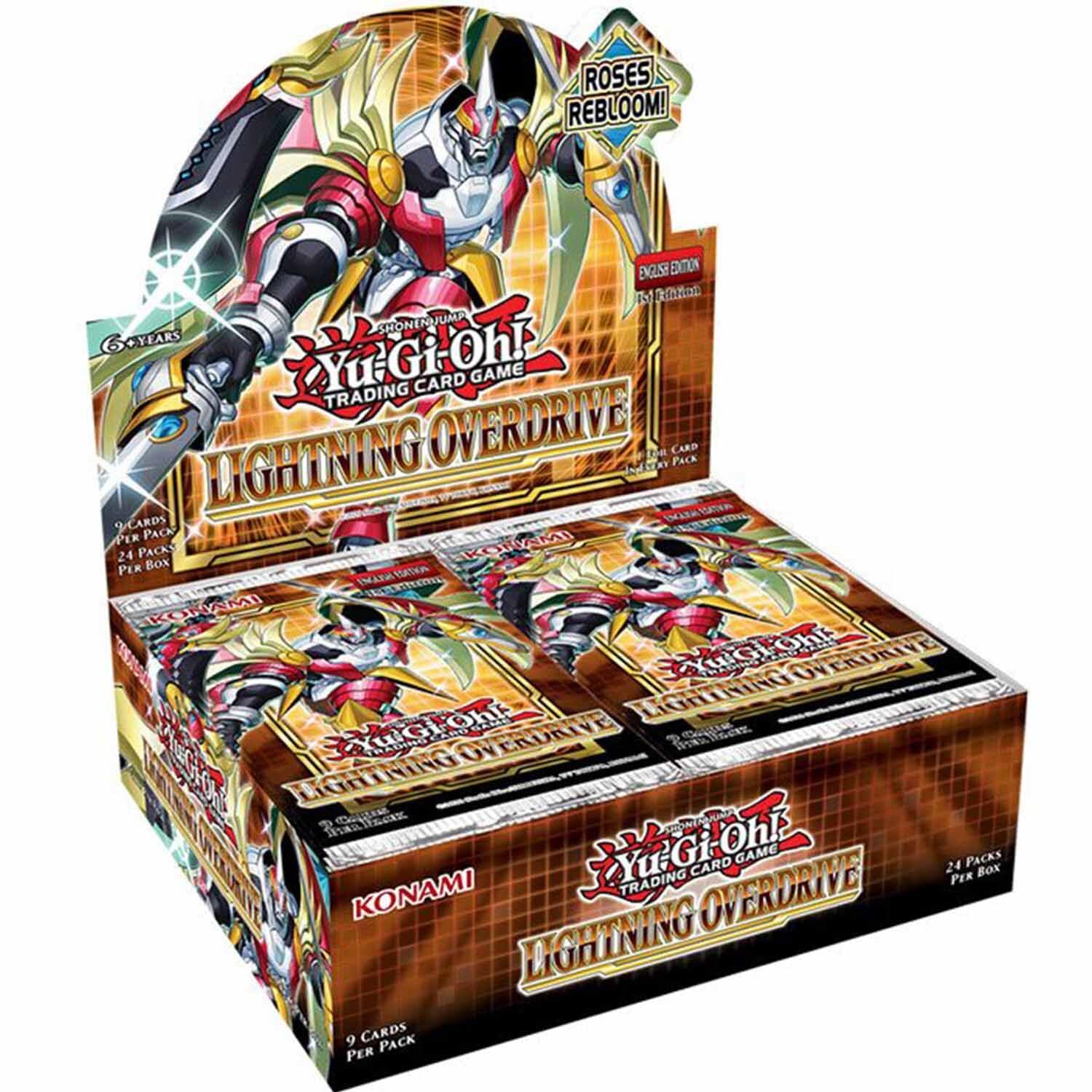 Yu-Gi-Oh! - Lightning Overdrive - 1st Edition - Booster Box (24 Packs)