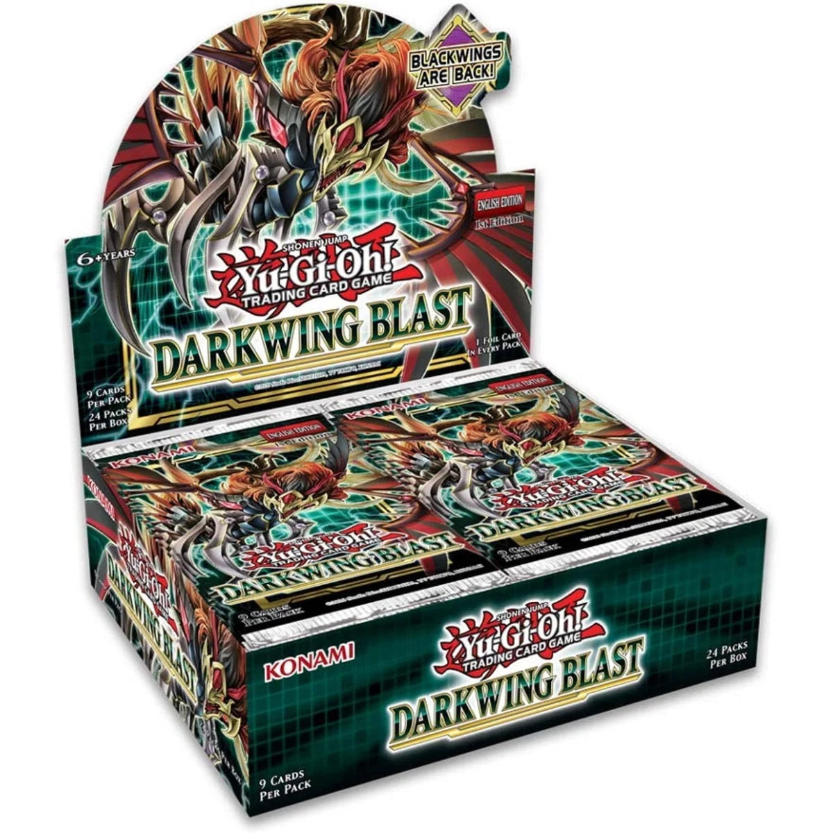 Yu-Gi-Oh! - Darkwing Blast - 1st Edition - Booster Box (24 Packs)