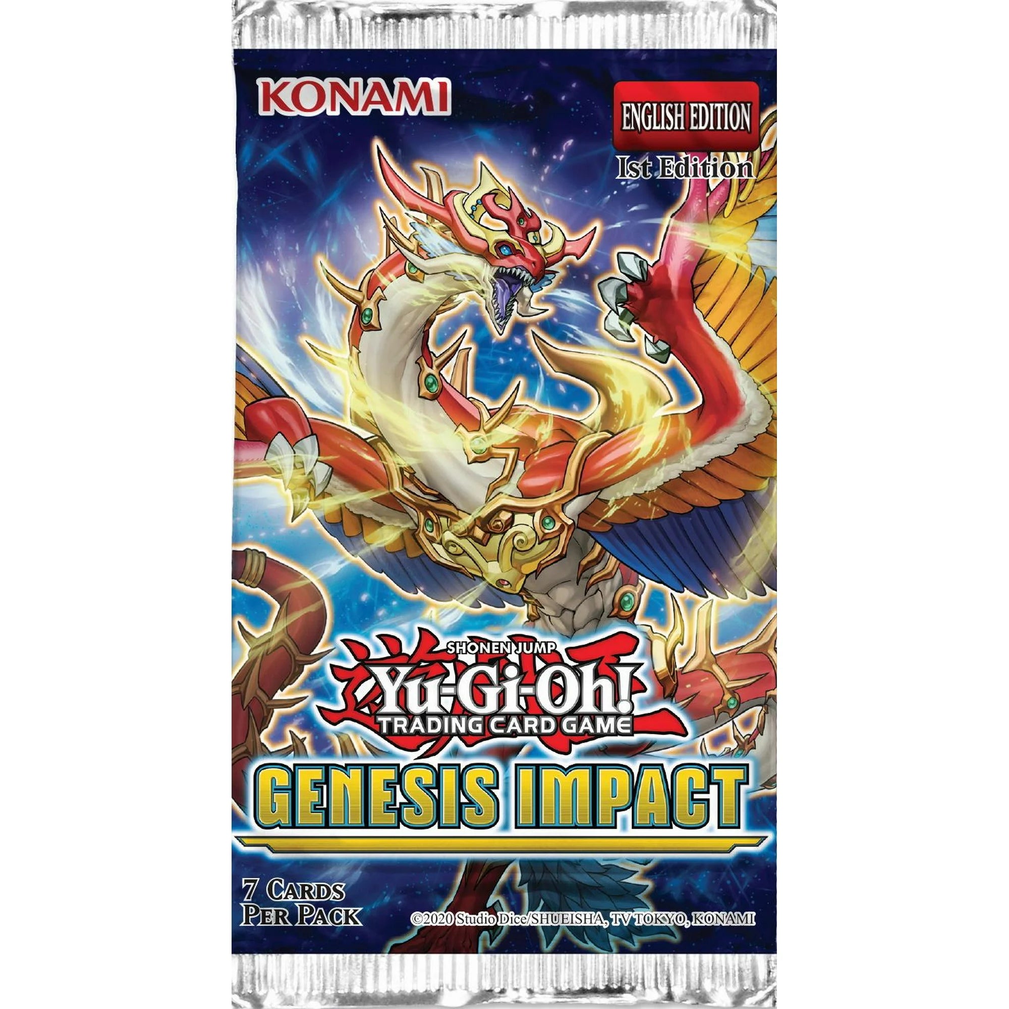 Yu-Gi-Oh! - Genesis Impact - 1st Edition - Booster Box (24 Packs) - 0