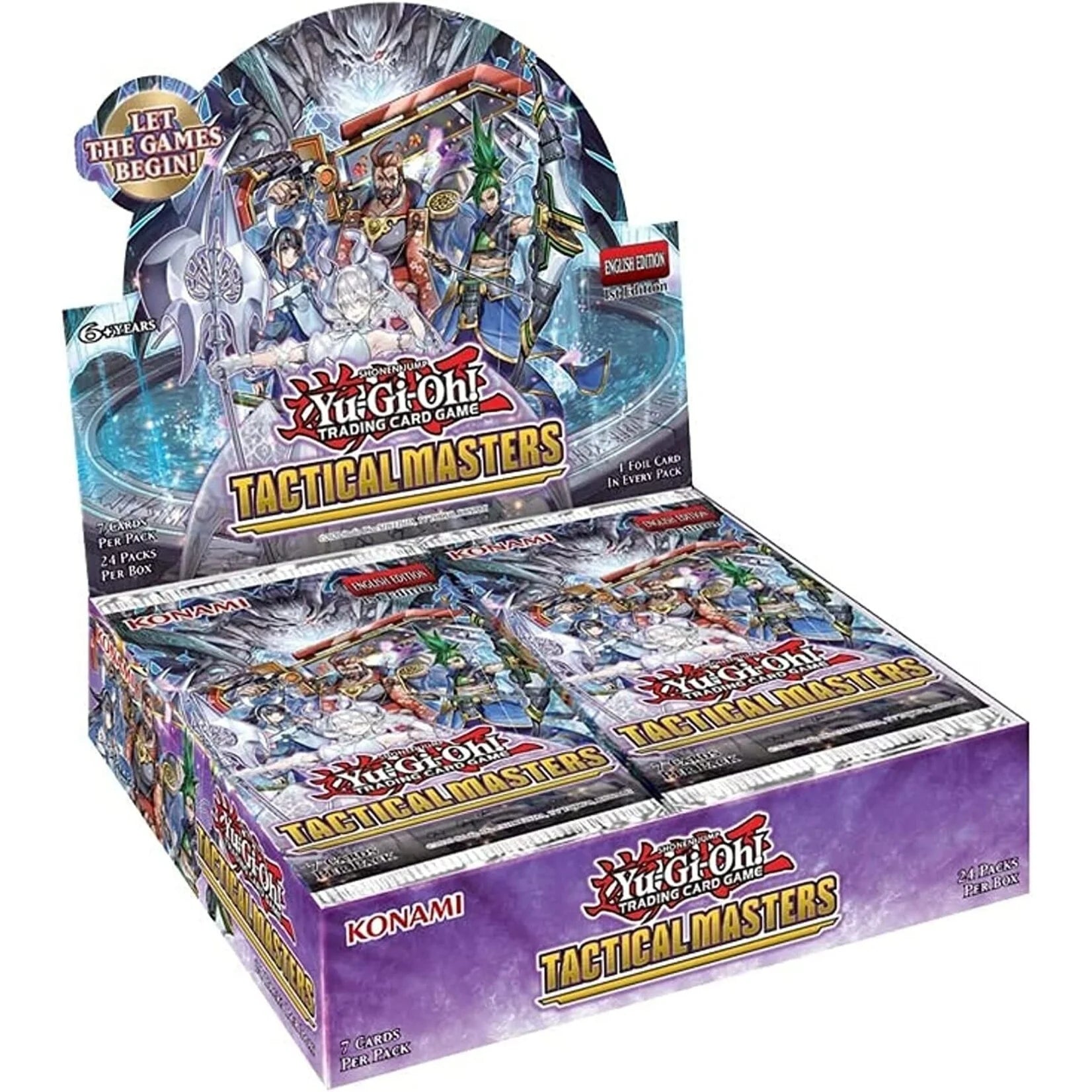 Yu-Gi-Oh! - Tactical Masters - 1st Edition - Booster Box (24 Packs)