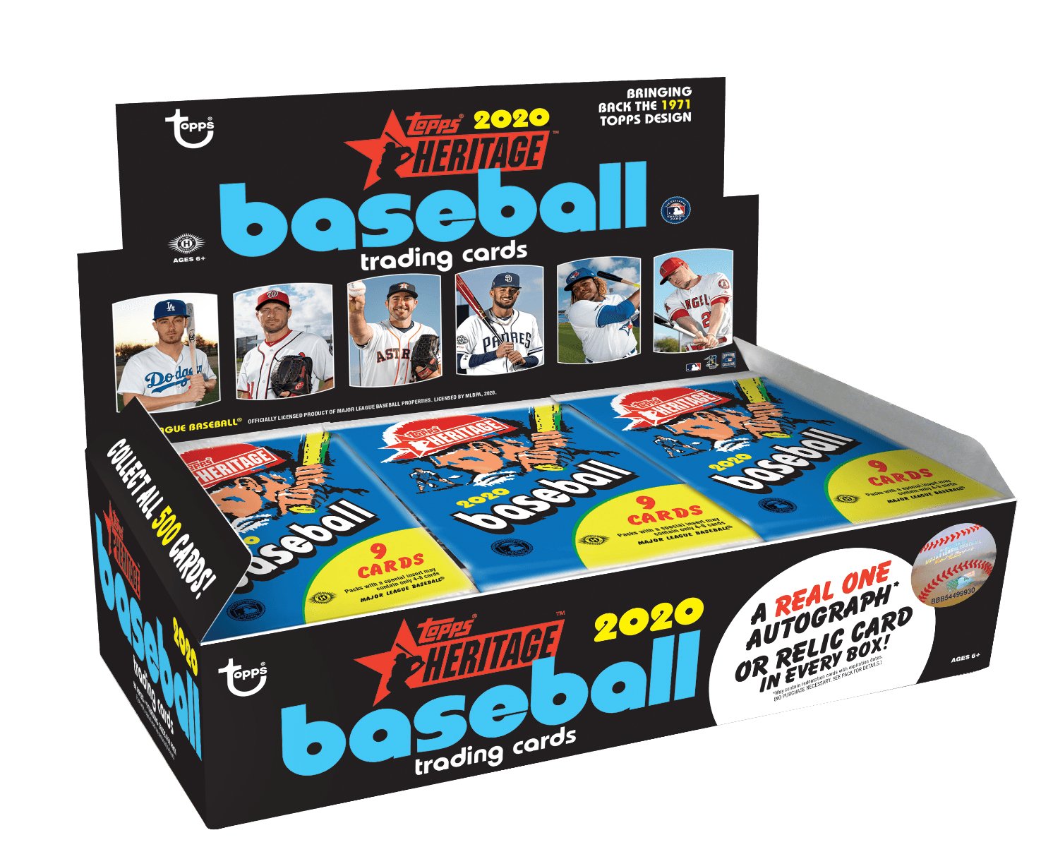 Baseball - 2020 - Topps - Heritage - Hobby Box (24 Packs) Topps 887521086429