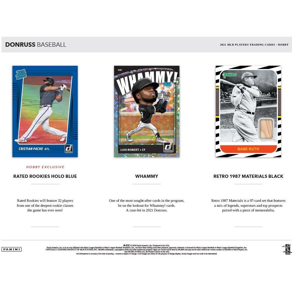 Baseball - 2021 - Panini Donruss - Jumbo Value Pack (30 Cards) Panini 613297969419