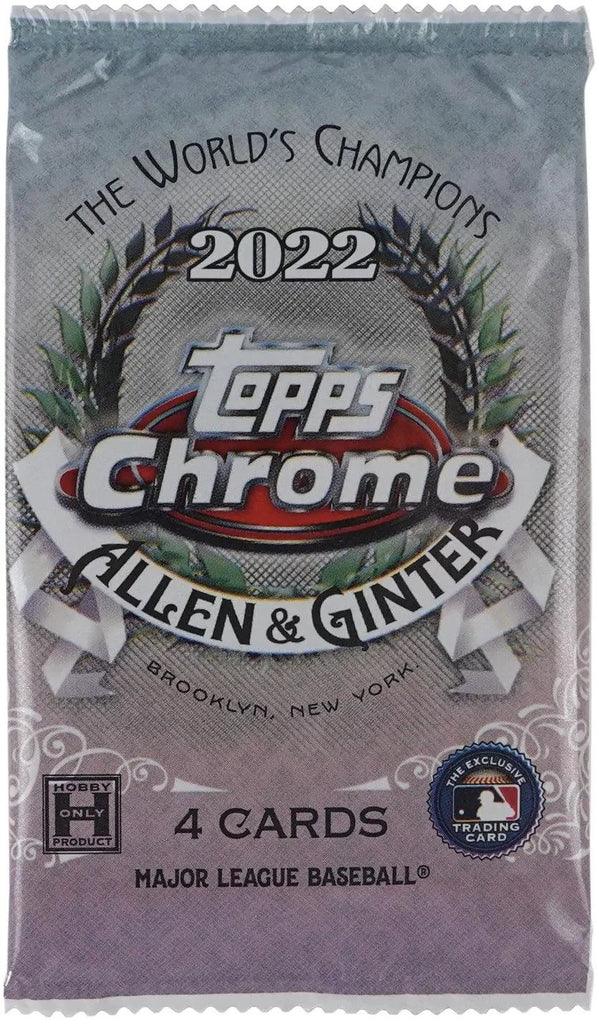 Baseball - 2022 - Topps Chrome Allen & Ginter - Hobby Pack (4 Cards) Topps 887521114221