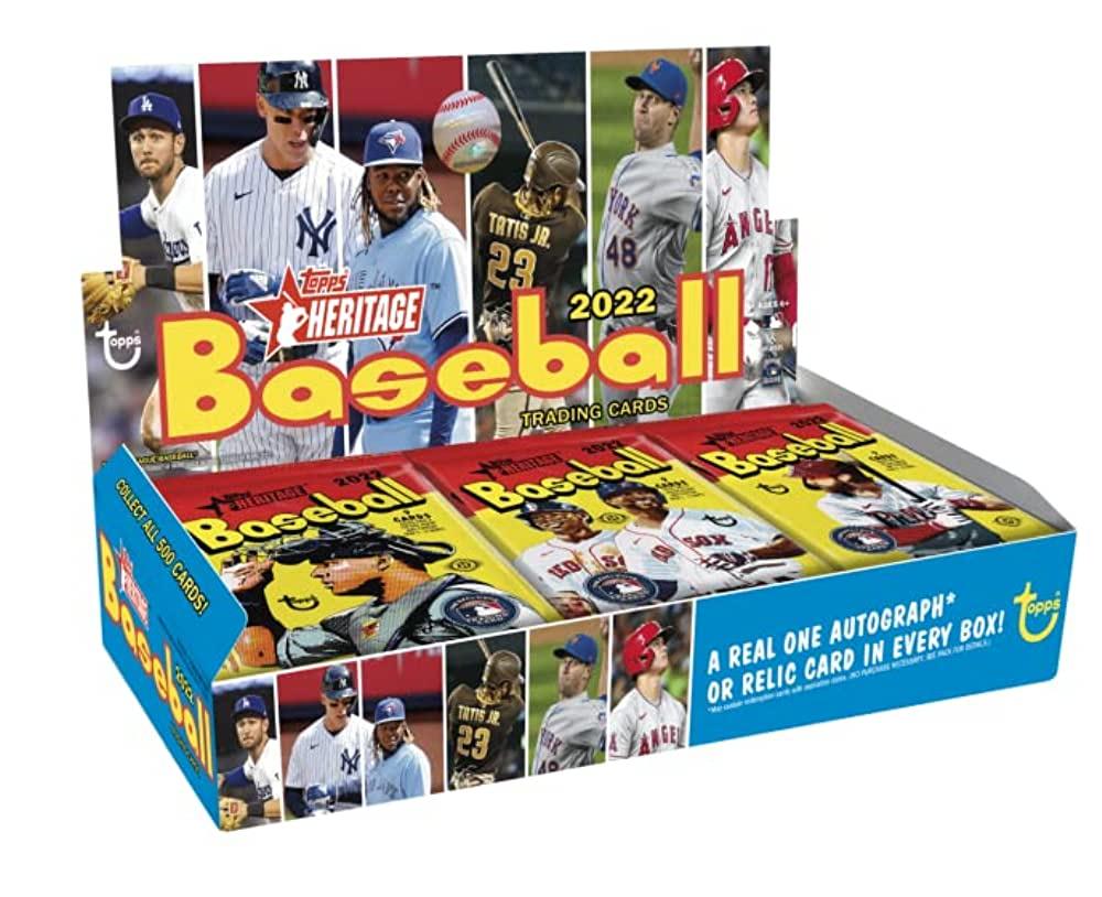 Baseball - 2022 - Topps Heritage - Hobby Box (24 Packs) Topps 887521106394