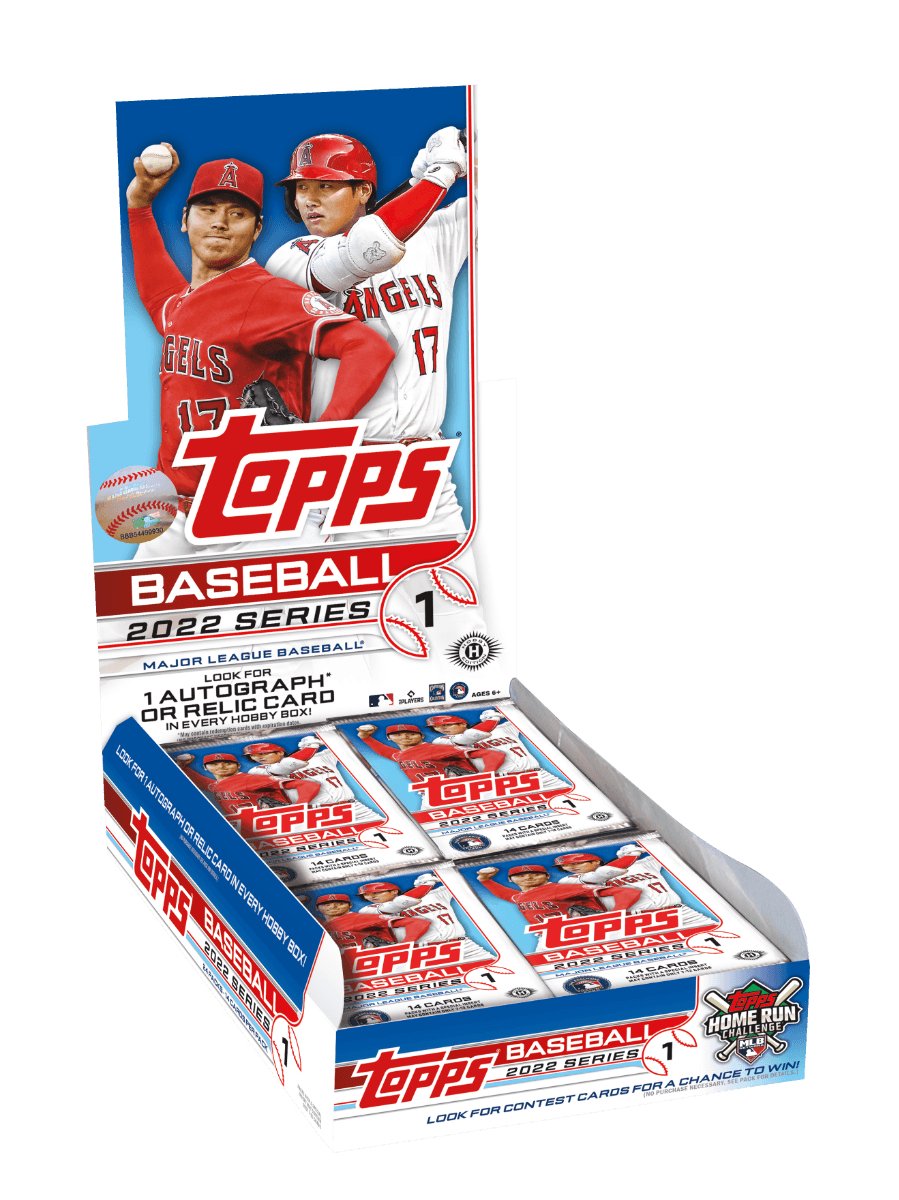 Baseball - 2022 - Topps Series 1 - Hobby Box (24 Packs) Topps 0887521105588