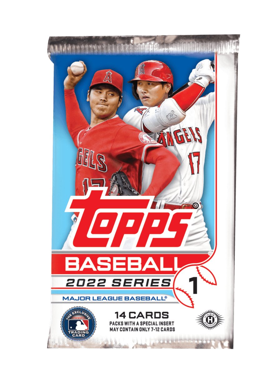 Baseball - 2022 - Topps Series 1 - Hobby Box (24 Packs) Topps 0887521105588