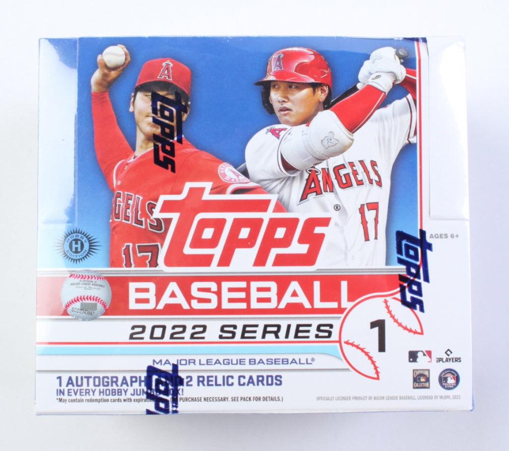 Baseball - 2022 - Topps Series 1 - Hobby Jumbo Box (10 Packs + 2 Silver packs) Topps 887521105618