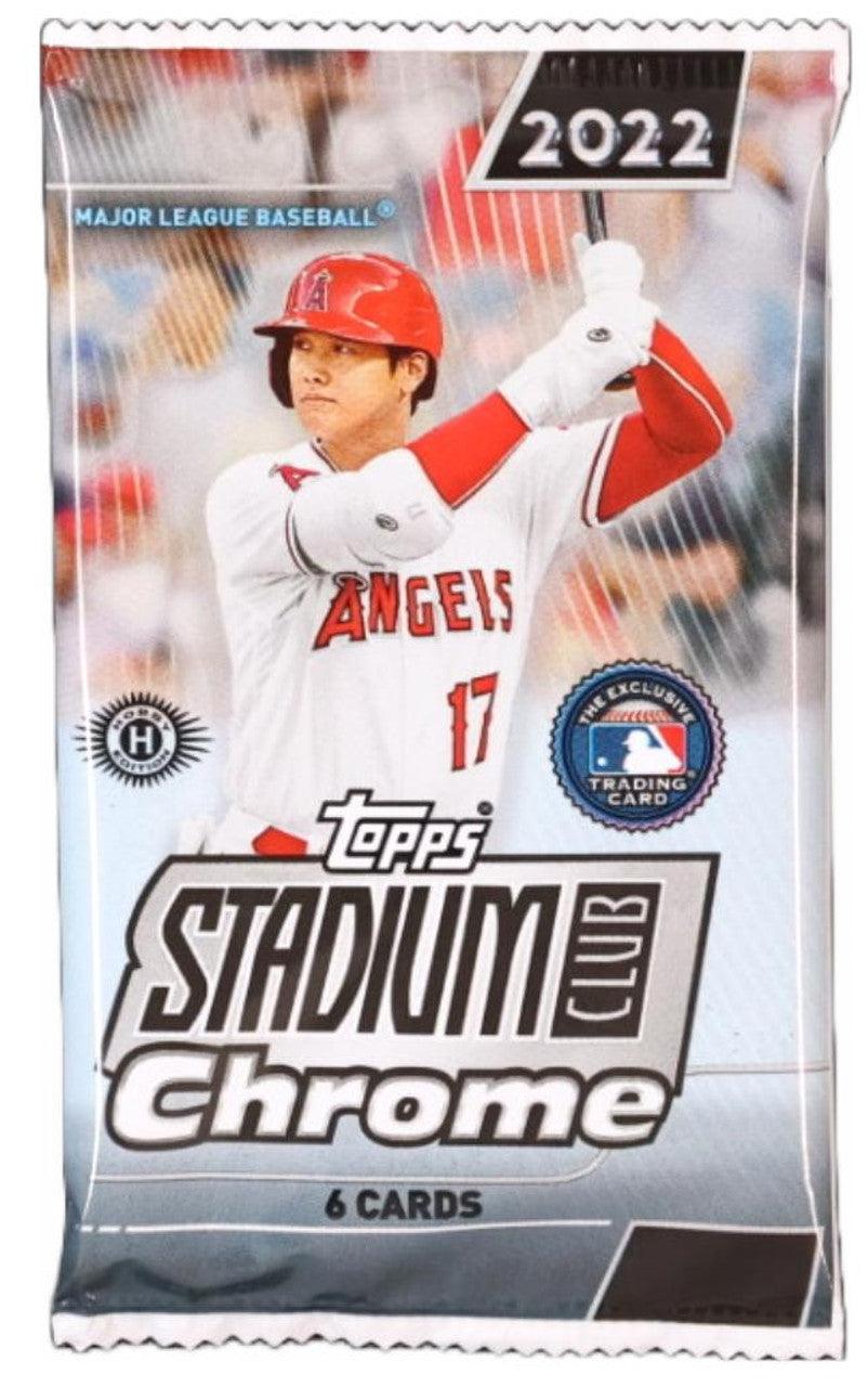 Baseball - 2022 - Topps Stadium Club Chrome - Hobby Pack (6 Cards) Topps 887521113125