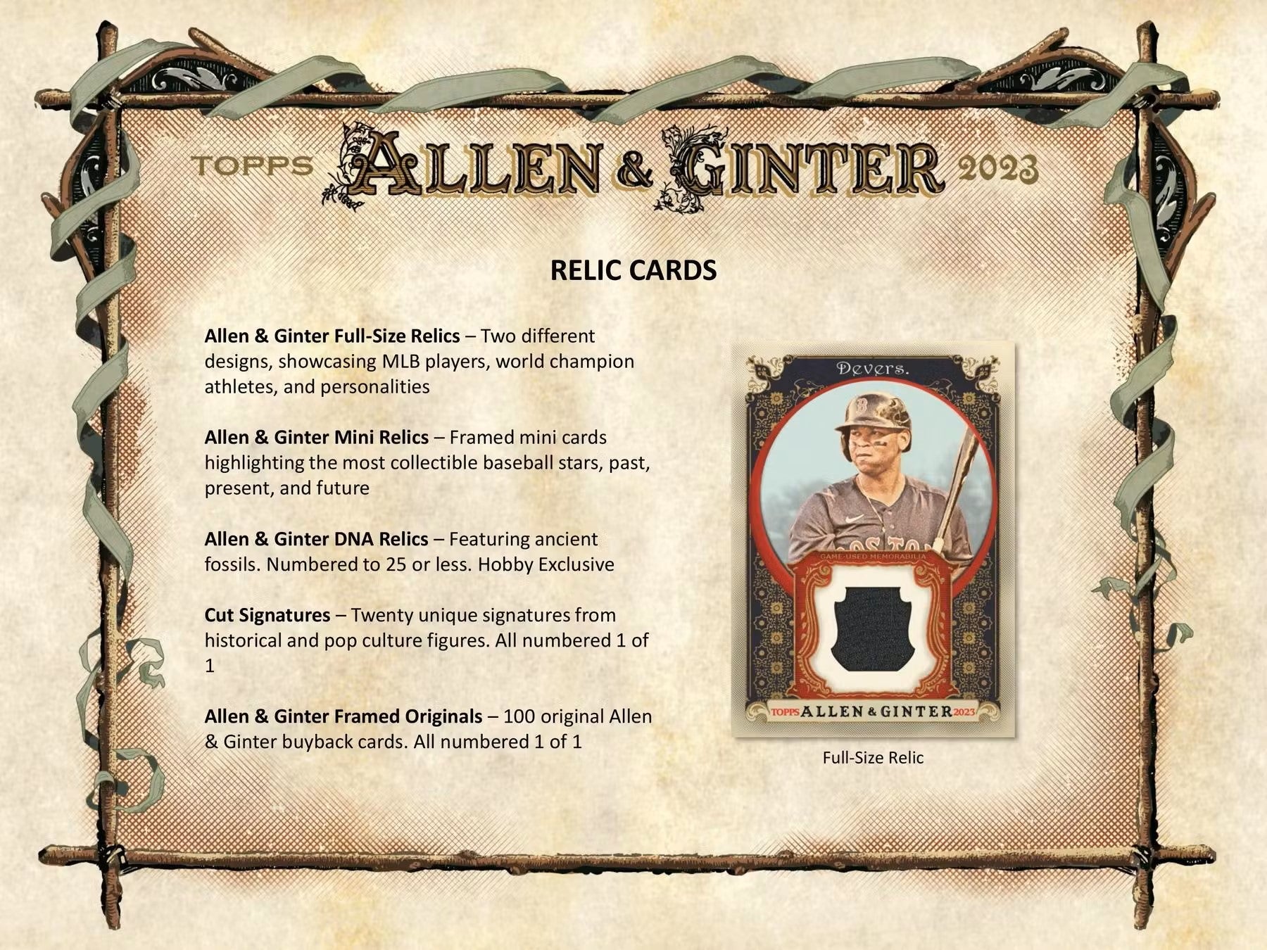 Baseball - 2023 - Topps Allen & Ginter - Hobby Pack (8 Cards) Topps 8875211/18779