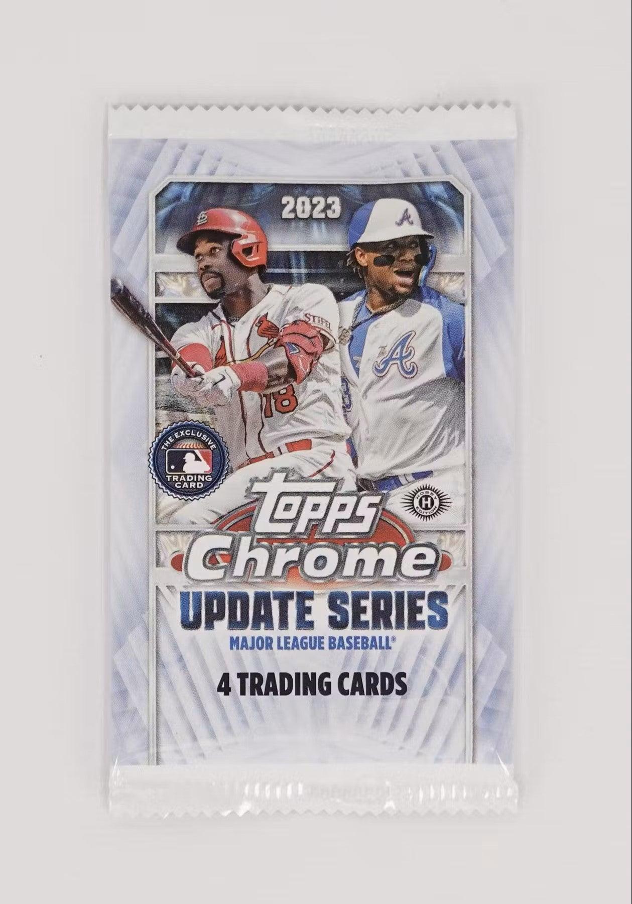 Baseball - 2023 - Topps Chrome Update Series - Hobby Pack (4 Cards) Topps 887521122363