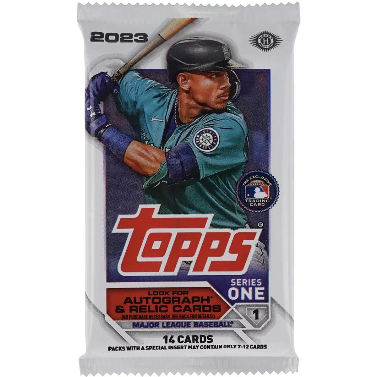 Baseball - 2023 - Topps Series 1 - Hobby Pack (14 Cards) Topps 887521115051